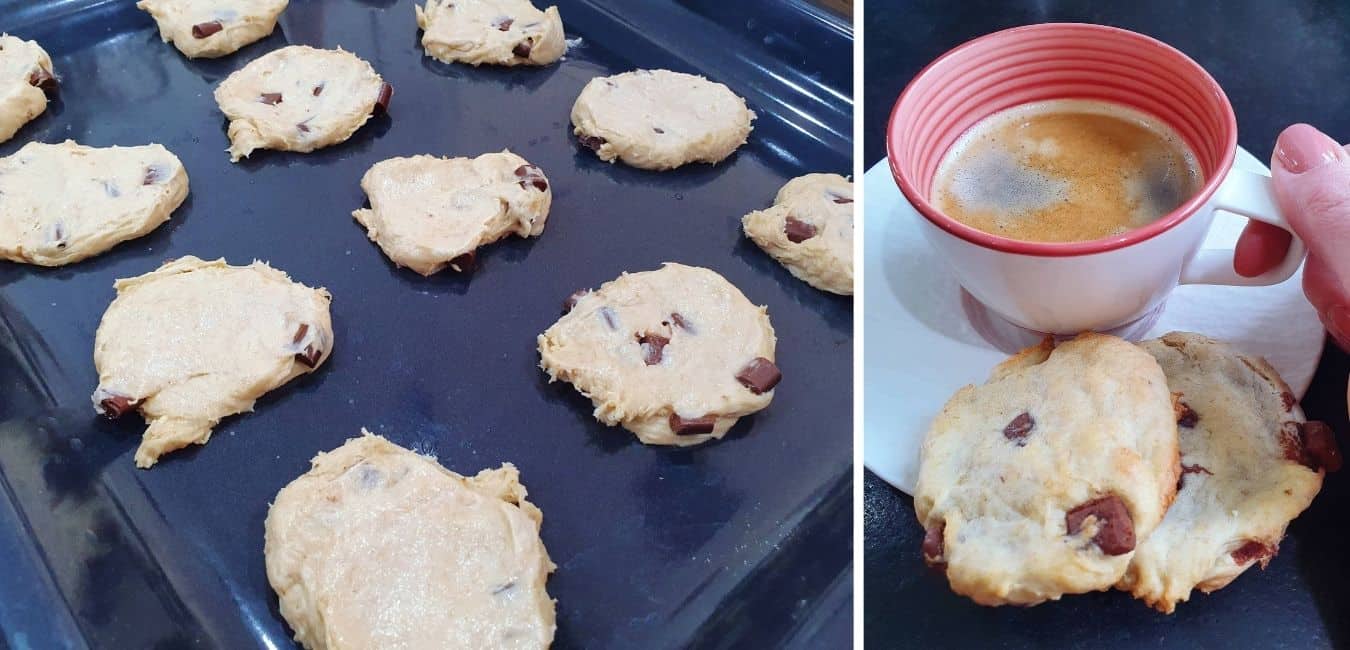 Bananen-Schoko-Cookies